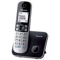 PANASONIC PANASONIC Telefon, vezeték nélküli, PANASONIC "KX-TG6811PDB", fekete