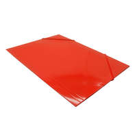 Bluering Gumis mappa A4, 300g. karton sarok gumírozással Bluering®, piros