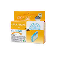 Orink Utángyártott Hp 364XL/CB323EE tintapatron cyan ORINK