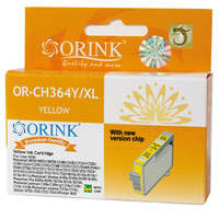 Orink Utángyártott Hp 364XL/CB325EE tintapatron yellow ORINK