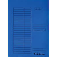 VICTORIA OFFICE VICTORIA OFFICE Gyorsfűző, karton, A4, VICTORIA OFFICE, kék