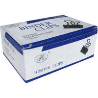 Bindercsipesz OfficeArt 41 mm fekete 12 db/doboz