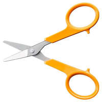FISKARS FISKARS Olló, körömvágó, 10 cm, egyenes, FISKARS "Classic", narancssárga
