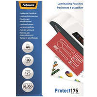 FELLOWES FELLOWES Meleglamináló fólia, 175 mikron, A4, fényes, 100 db, FELLOWES
