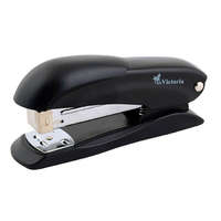 VICTORIA OFFICE VICTORIA OFFICE Tűzőgép, 24/6, 25 lap, VICTORIA OFFICE, "Half-Strip", fekete