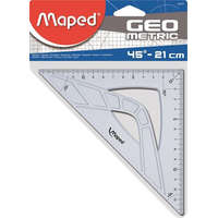 MAPED MAPED Háromszög vonalzó, műanyag, 45°, 21 cm, MAPED "Geometric"