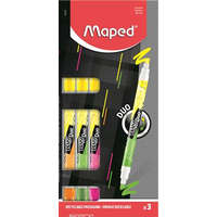 MAPED MAPED Szövegkiemelő készlet, 1-5 mm, kétvégű, MAPED "Fluo Peps Duo", vegyes színek