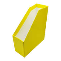 Bluering Iratpapucs 9cm, karton, lakkozott Bluering® sárga