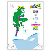 COOL BY VICTORIA COOL BY VICTORIA Öntapadó füzet- és könyvborító, A4, COOL BY VICTORIA, víztiszta