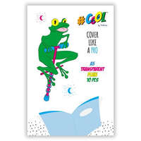 COOL BY VICTORIA COOL BY VICTORIA Öntapadó füzet- és könyvborító, A5, COOL BY VICTORIA, víztiszta