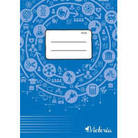 VICTORIA PAPER VICTORIA PAPER Füzet, tűzött, A5, vonalas, 32 lap, 1. osztály, VICTORIA PAPER Circle "14-32"