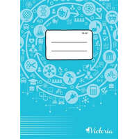 VICTORIA PAPER VICTORIA PAPER Füzet, tűzött, A5, vonalas, 32 lap, 2. osztály, VICTORIA PAPER Circle "16-32"