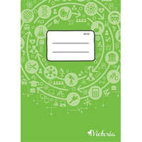 VICTORIA PAPER VICTORIA PAPER Füzet, tűzött, A5, sima, 32 lap, VICTORIA PAPER Circle "20-32"