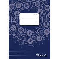 VICTORIA PAPER VICTORIA PAPER Füzet, tűzött, A4, vonalas, 32 lap, VICTORIA PAPER Circle "81-32"