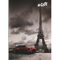 Füzet tűzött A4 sima 96 lap COOL BY VICTORIA "Big city" Paris