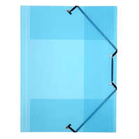 VIQUEL VIQUEL Gumis mappa, 15 mm, PP, A4, VIQUEL "Propyglass", kék