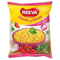 REEVA REEVA Instant tésztaleves, 60 g, REEVA, sajtos-baconos íz