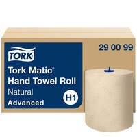 TORK TORK Kéztörlő, tekercses, 2 rétegű, H1 rendszer, Advanced, TORK "Matic", natúr