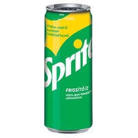 SPRITE SPRITE Üdítőital, szénsavas, 0,33 l, dobozos, SPRITE, citrom és lime