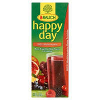 RAUCH RAUCH Gyümölcslé, 100%, 0,2 l, RAUCH "Happy day", piros multivitamin