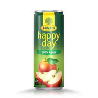 RAUCH RAUCH Gyümölcslé, 100%, 0,33 l, dobozos, RAUCH "Happy day", Apple