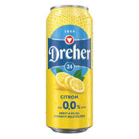 DREHER DREHER Alkoholmentes sör, 0,5 l, dobozos, DREHER "24", citrom