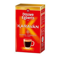 DOUWE EGBERTS DOUWE EGBERTS Kávé, pörkölt ,őrölt, vákuumos csomagolásban, 225 g, DOUWE EGBERTS "Karaván" normál pörkölés