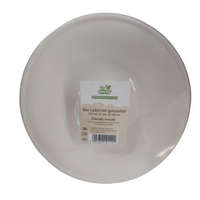 . . Gulyás tányér, PLA, lebomló, 710 ml, 21 cm, 20 db, fehér