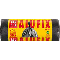 ALUFIX ALUFIX Szemeteszsák, 25 l, 30 db, 44x50 cm, 8 µ, ALUFIX "Economy", fekete