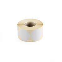 Egyéb Etikett címke, 50mm, körcímke tekercses 1000 db/tekercs fehér