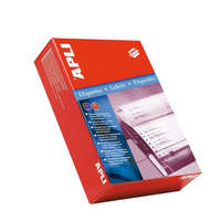 APLI APLI Etikett, mátrixnyomtatókhoz, 1 pályás, 88,9x36 mm, APLI, 4000 etikett/csomag