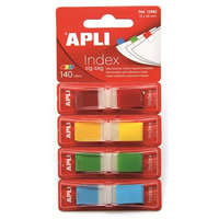 APLI APLI Jelölőcímke, "Z", műanyag, 4x35 lap, 12x45 mm, APLI, 4 szín