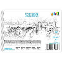 COOL BY VICTORIA COOL BY VICTORIA Vázlatfüzet, famentes, B4, spirál, 32 lap, COOL BY VICTORIA