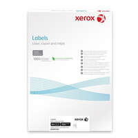 XEROX XEROX Etikett, univerzális, 63,5x38,1 mm, kerekített sarkú, XEROX, 2100 etikett/csomag