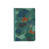 Jegyzetfüzet Clairefontaine Gaia kék 7,5x12 cm, 24 lapos, vonalas, vegyes minta