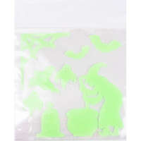 Ablakzselé 20x25 cm foszforeszkáló boszi