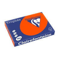  Másolópapír színes Clairefontaine Trophée A/3 160g intenzív narancssárga 250 ív/csomag (1031)