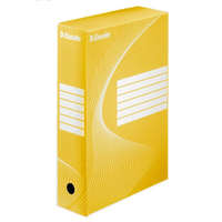 Archiváló doboz Esselte Boxycolor Vivida 10 cm gerinccel sárga 128423