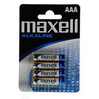 Elem Maxell alkáli LR03 AAA mikro 4 db/csomag