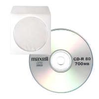  CD-R 80 Maxell papírtokban