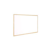 Fehértábla Bi-Office fakeretes 30x40 cm törölhető