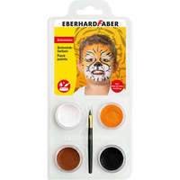  Kreatív arcfestő EberhardFaber 4 db-os klt tigris