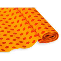  Krepp-papír Jolly 50x200 cm 28g/m2 mély sárga narancs pöttyökkel
