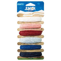 Kreatív Junior papír zsinór 5 m hosszú, 6 féle szín/csomag