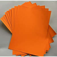  Öntapadós papír A/4 OfficeArt neon narancs 10 ív/csomag KIFUTÓ TERMÉK