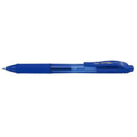 PENTEL PENTEL Zseléstoll, 0,35 mm, nyomógombos, PENTEL "EnerGelX BL107", sötétkék