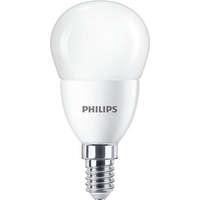 PHILIPS PHILIPS LED izzó, E14, kisgömb, P48, 7W, 806lm, 2700K, PHILIPS "CorePro"