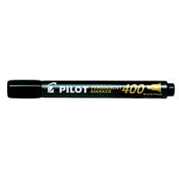 PILOT PILOT Alkoholos marker, 1,5-4 mm, vágott, PILOT "Permanent Marker 400", fekete