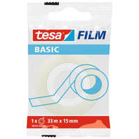 TESA TESA Ragasztószalag, 15 mm x 33 m, TESA "Basic", átlátszó