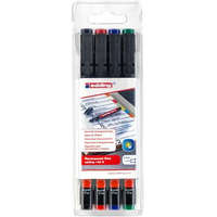 EDDING EDDING Alkoholos marker készlet, OHP, 0,3 mm, EDDING "140 S", 4 különböző szín